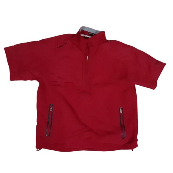 Loft 8 Golf Jacket Women Size Large Bridgewater Country Club Logo 1/4 Zip - Picture 1 of 4